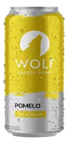 Bebida Energizante De Pomelo Sin Azucar Wolf 473 Ml