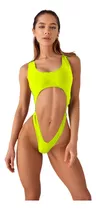 Malla Maya Entera Bikini Trikini Colaless Lycra Importada