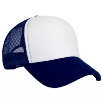 Gorra Trucker Frente Blanco P/ Sublimar Sublimable Pack X10