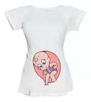 Blusa Especial Maternidad Embarazo Diseños Quiero Salir 