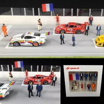 # Wwz 1/43 Spark Set Le Mans Figuras (2018) Colección Hobby