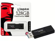 Pendrive Kingston 128gb Usb 3.0 Datatraveler 100 G3 Dt100g3