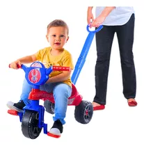 Motoca Infantil Menino Triciclo Bebe Velotrol De Empurrar