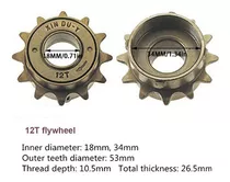 Suministros De Ciclismo Bike Sprocket Bike Freewheel 12/14/1