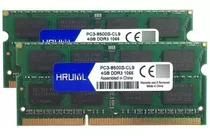 Hruiyl Para Apple Kit De 8gb (2x 4gb) Ddr3 1067mhz / 1066mhz