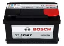 Batería Auto Bosch 12x75 S3 Start Gnc/diesel/nafta