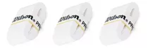 Cubre Grip Overgrip Wilson Pro Blanco Liso X 3 Unid + 6ctas