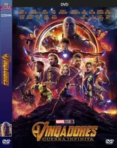 Dvd Filme: Vingadores: Guerra Infinita (2018) Dublado E Leg