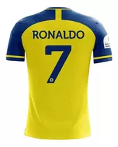 Camiseta Al Nassr Fc Titular Ronaldo #7 Duneus