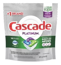 Cascade Lavavajillas Platinum  14un