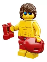 Minifigura Colecionável Lego Series 12 71007 - Lifeguard Guy