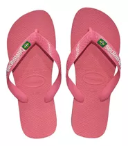 Ojotas Havaianas Brasil Logo Mujer Original