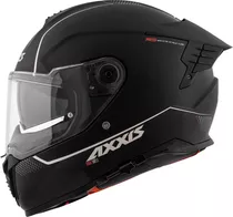 Casco Moto Axxis Solid Sv A1 Evo Negro Mate Integral