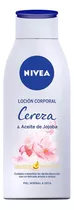 Nivea Loción Corporal Cereza Y Aceite De Jojoba 400ml