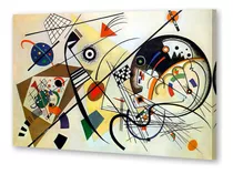 Cuadro 40x60cm Kandinsky Transverse Line Transversal