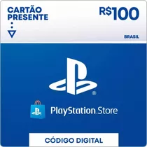 Gift Card Playstation Store 100 Reais Psn Plus Ps4 Ps5 Br