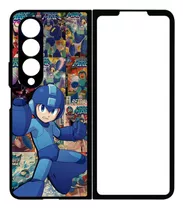 Funda Protector Case Para Samsung Z Fold 3 Megaman