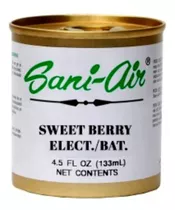 Pack 4 Latas Aromaticas Sani Air Sweet Berry Baya Dulce