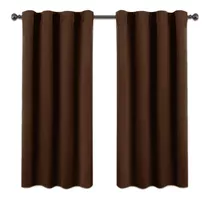 Jgo De Cortinas Blackout Engomado 130x150cm Bloquea 100%