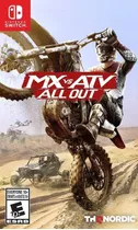 Mx Vs Atv All Out Nintendo Switch Nuevo***