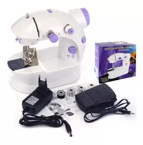 Mini Maquina De Coser Portatil Máquina De Coser A Pedal 359 Color Blanco