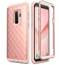 Funda Y Protector Para Samsung Galaxy S9 + Plus (rosegold)