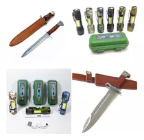 Cuchillo Bayoneta Militar Ak 47 + Regalo Linterna C/zoom