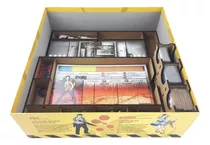 Insert Zombicide + Dashboards + 2 Pacotes Sleeves Mini Usa
