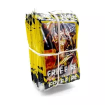 50 Pacotinhos Free Fire | São 200 Cards | Colecionar Ou Bafo