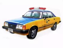 Miniatura Chevrolet Opala Polícia Rodoviária Federal Esc1/43