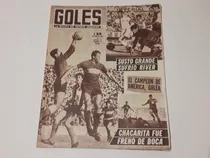 Revista Goles Nro 915 De 1966 Chacarita Fue Freno De Boca