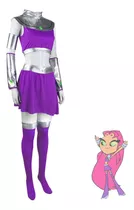 Traje De Fantasia Starfire De Raven Teen Titans