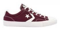 Zapatilla Converse Star Player Ox Lona Cons  Bordo 172982c