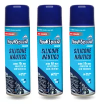 Silicone Náutico Spray Nautispecial 300ml - 3 Unidades