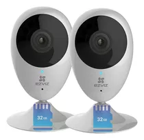 Camara Seguridad Ip Ezviz Cv206 Wifi X2+ Memoria 32gb