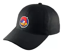 Gorra Clasica Algodón Negra Pajaro Loco R3