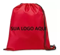 200 Mochilas, Sacochilas, Sacolas 33x40 Tnt Personalizadas