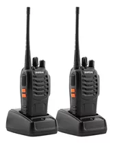 Pack 2 Radio Transmisor Walkie Talkie Bf-888s Baofeng