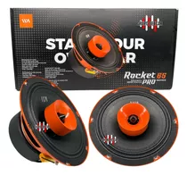 Par Medio Rango War Audio Rocket Pro 6.5  120w Rms 