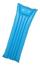 Colchón Inflable Flotador Alberca 189 Cm X 69 Cm Color Azul