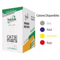 Cable Utp Teklink Cab-tek6inbl Cat6 Interior 23awg 305m 100%