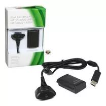 Kit Carga Y Juega Para Control Xbox 360 Bateria Recargable