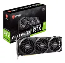 Placa De Video Nvidia Msi Ventus Rtx3090 Geforce 3x 24gb Oc