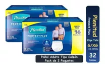 Pack 2 Plenitud Pants Adulto Tallas G - Xg ( 16 U X Paquete)