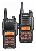 Kit 2 Radio Baofeng Uv9r 10w À Prova D' Água Alta Potência