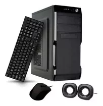  Gabinete Kit Atx Fuente 600w Teclado Mouse Parlante Cromax 2