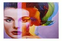 Quadro Richard Phillips Gossip Girl 120x80 Moderno Sala 