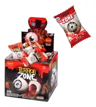 Chiclete Terror Zone Olhos Doces Halloween 320g Decoração