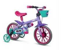 Bicicleta Bike Infantil Aro 12 Cecizinha Caloi Nathor