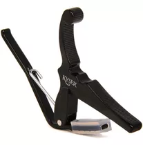 Capo Para Guitarra Eléctrica Kyser Quick Change Kge Black